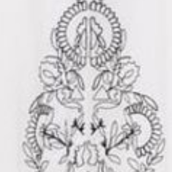 ZARA EMBROIDERED MIDI DRESS - Picture 8 of 8